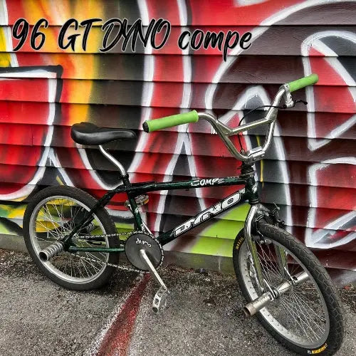 96 dyno Compe (green splash) Hardcore BMX